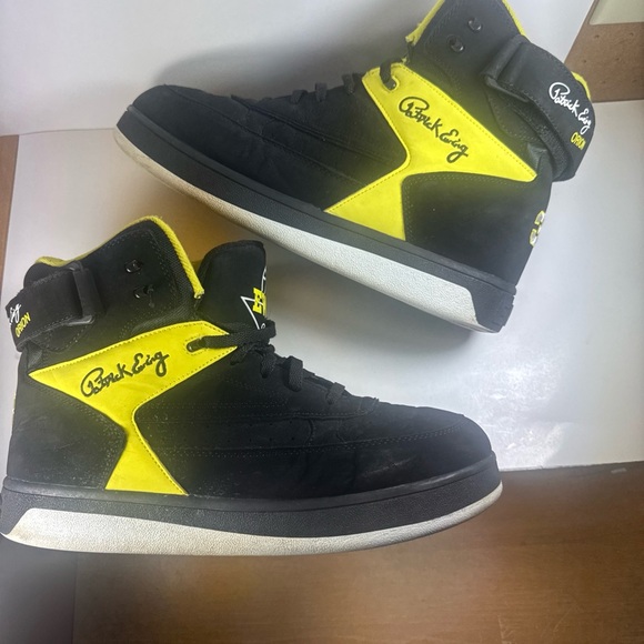 Ewing Orion High-Top Black Lemon White Sneakers Men’s Size 11.5 main image 4
